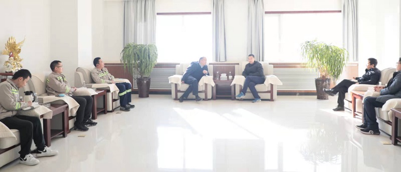 富平縣委常委、紀委書(shū)記雷丁林到富平公司督導檢查疫情工作