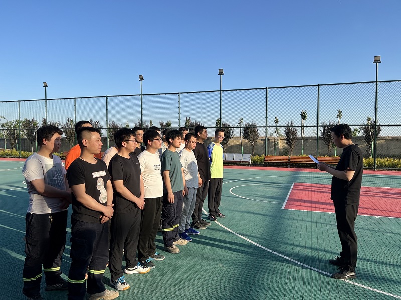 富平公司：迎“五四”籃球賽，展現青春風(fēng)采