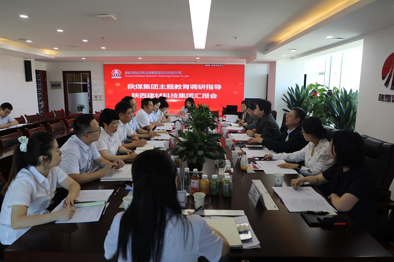 陜煤集團黨委委員、總會(huì )計師楊璇一行到陜西建材科技公司開(kāi)展主題教育調研